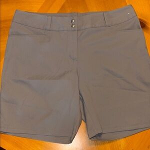 Adidas Women's Athletic Gray Golf Shorts